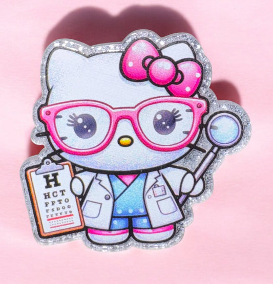 HK Eye Doctor Acrylic Flatback