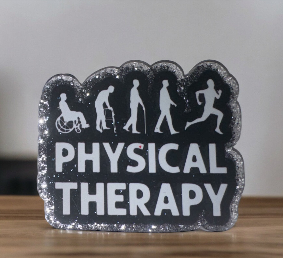 Physical Therapy Acrylic Flatback