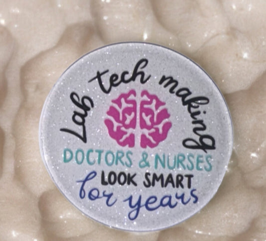 Lab Tech Acrylic Flatback