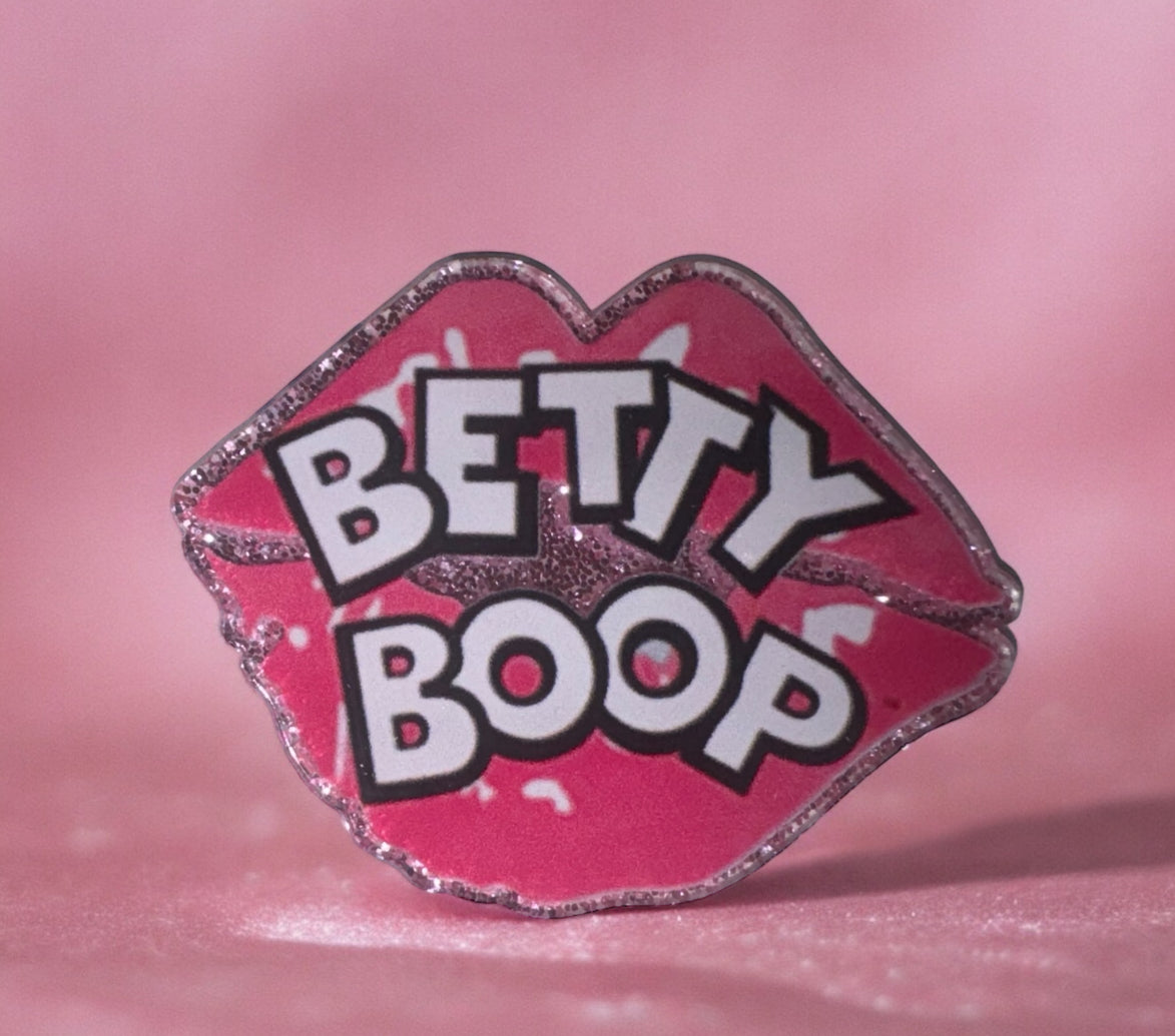 BB Lips Acrylic Flatback