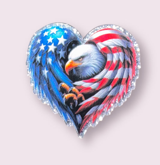 American Bald Eagle Acrylic Flatback