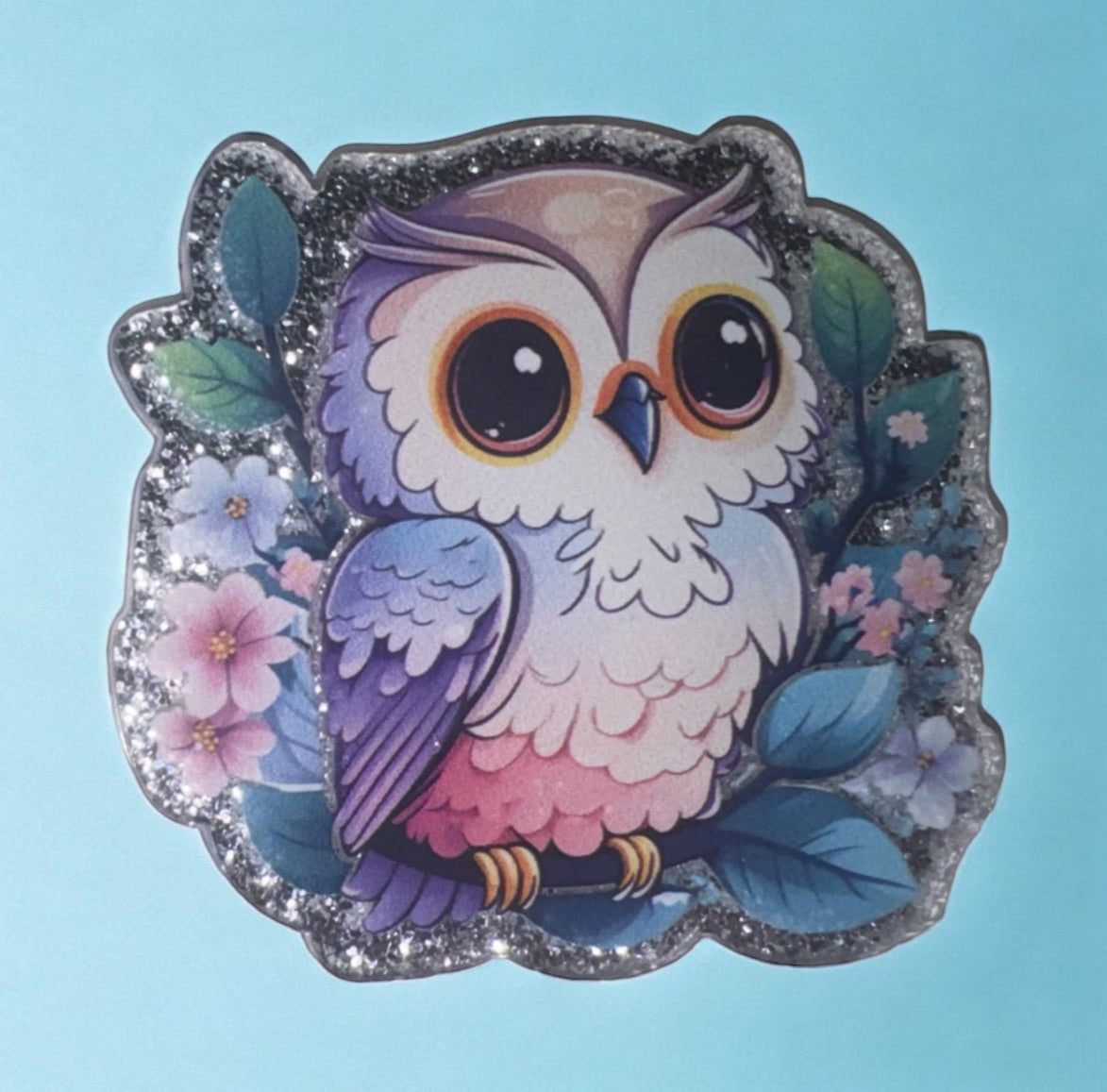 Owl Acrylic Flatbacks