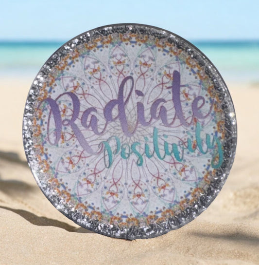 Radiate Positivity Acrylic Flatbacks