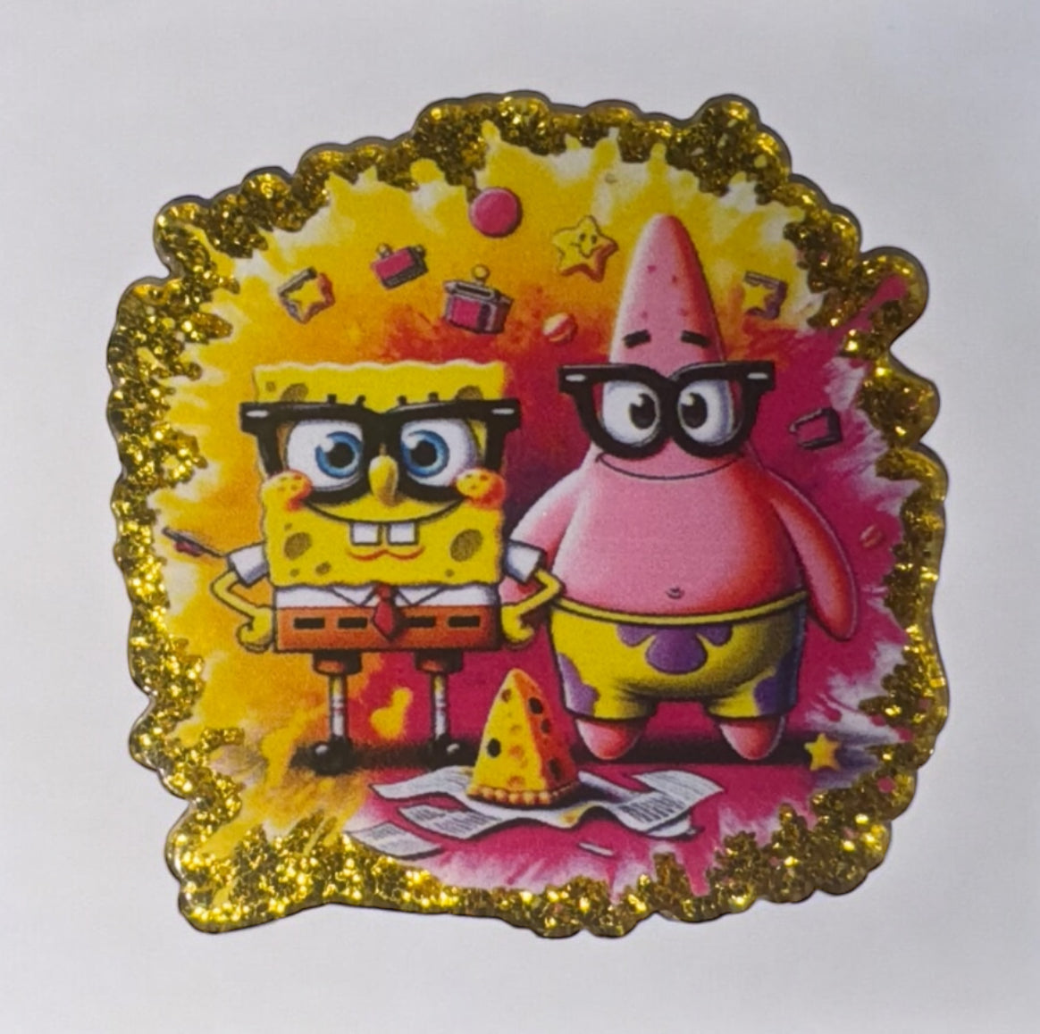 Pat & Sponge Acrylic Flatback