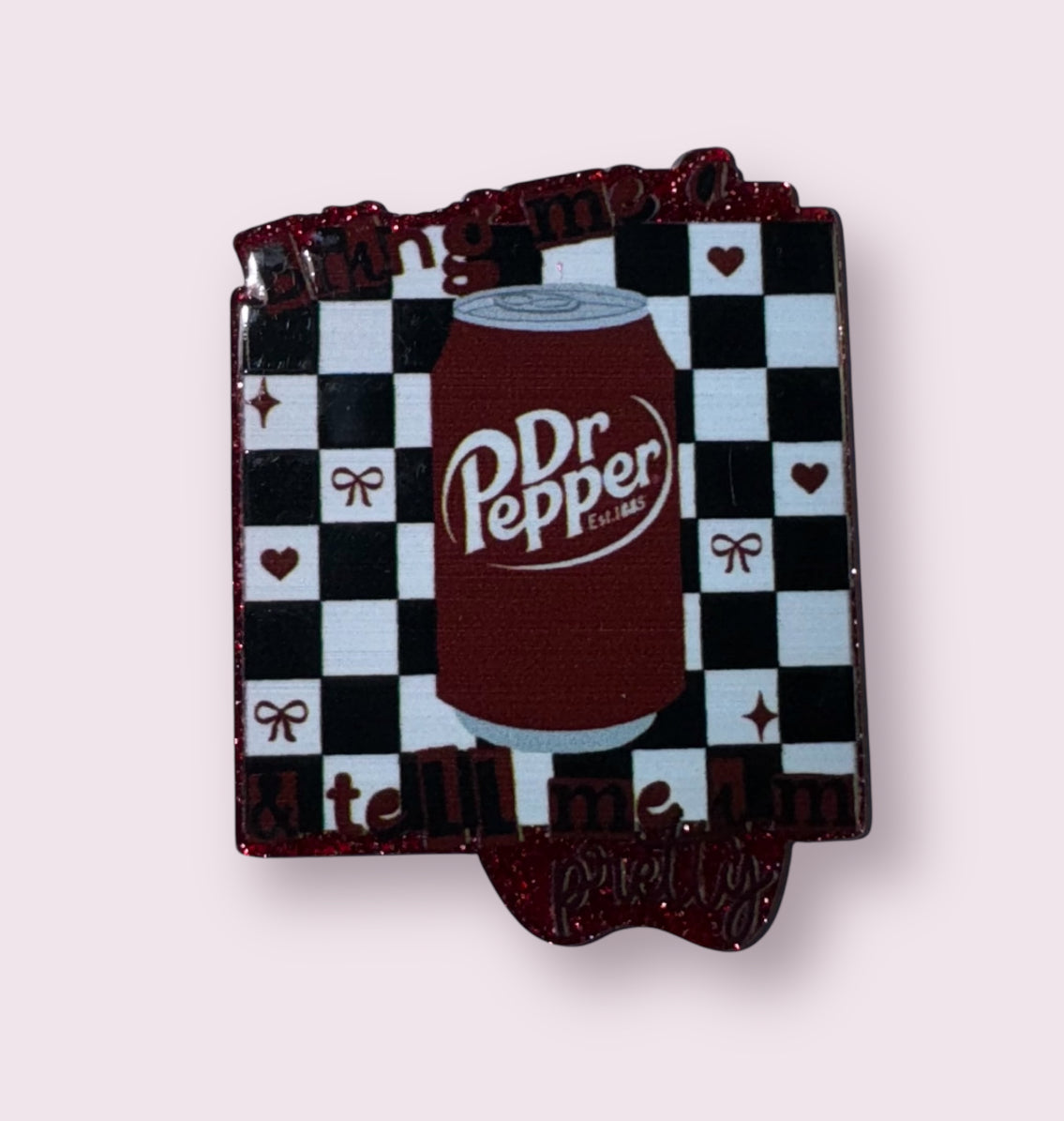 Dr.P Hearts And Bows Acrylic Flatback