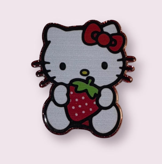 HK Strawberry Acrylic Flatback