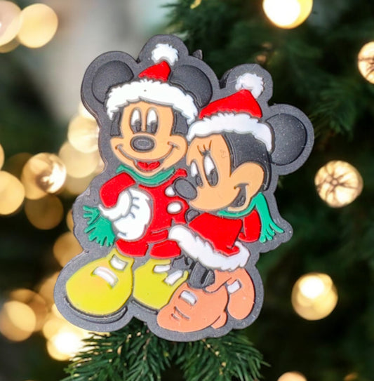 Mr. And Mrs. Mouse Christmas Focal