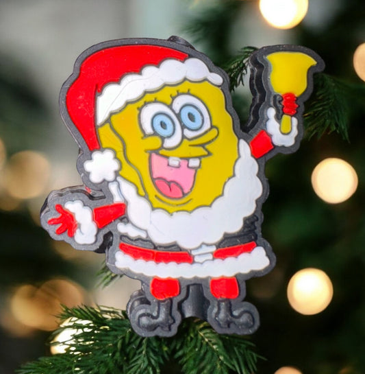 Sponge Christmas Character Focal