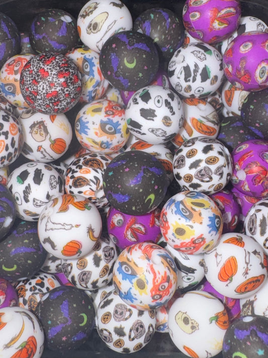 Halloween Silicone Bead Mix