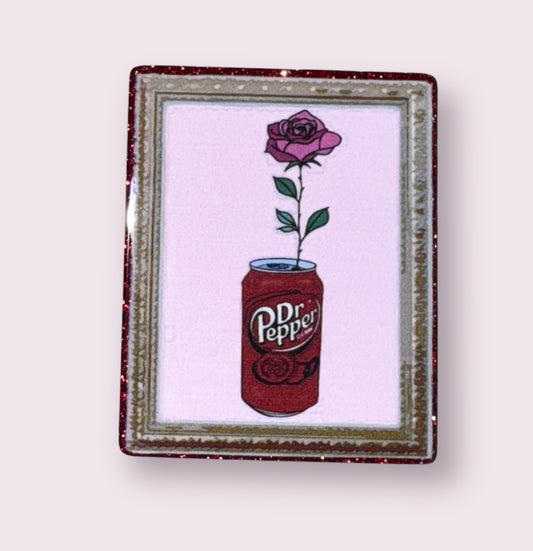 Dr.P Rose Acrylic Flatback