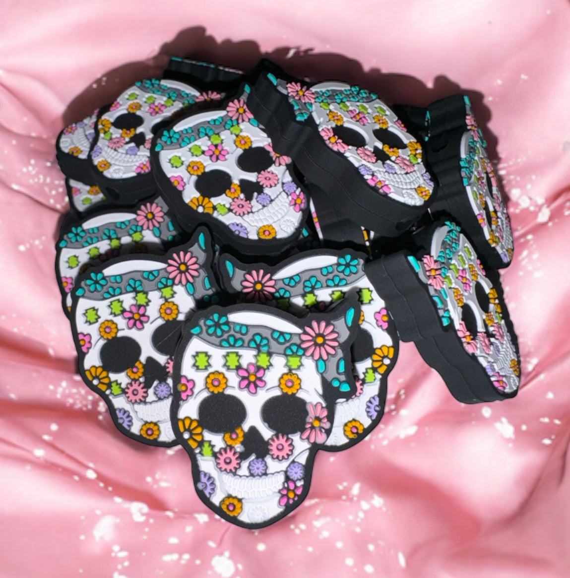 Flower Skull Focal