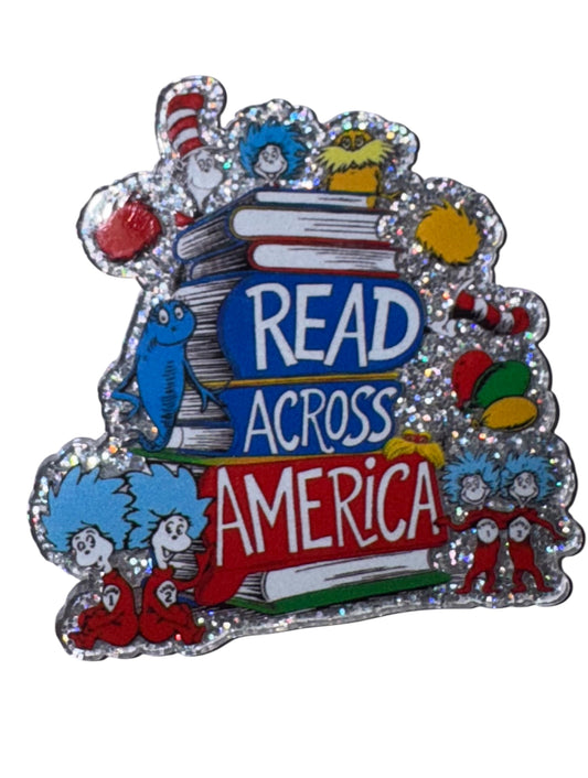 DR.S READ ACROSS AMERICA ACRYLIC FLATBACK