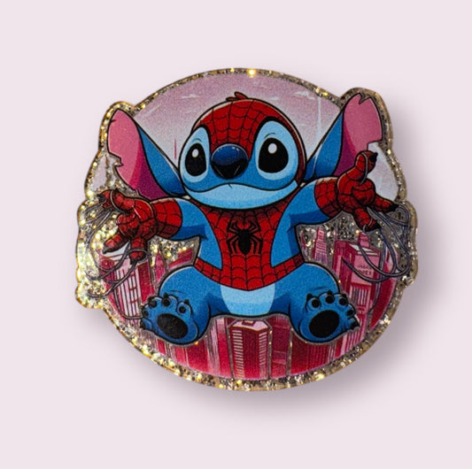 BLUE ALIEN SPIDER ACRYLIC FLATBACK