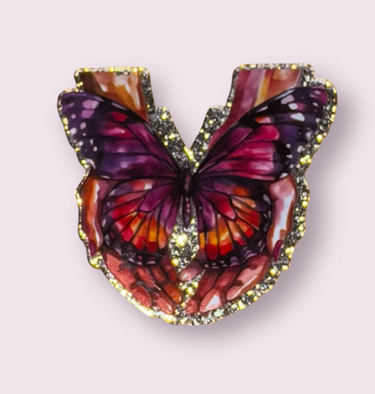 BUTTERFLY ACRYLIC FLATBACK
