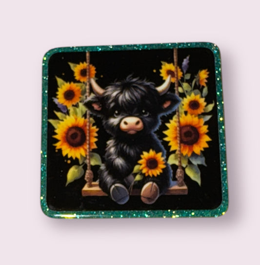 COW ACRYLIC FLATBACK
