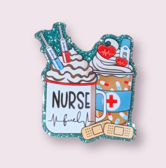 NURSE FUEL ACRYLIC FLATBACK