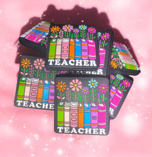 Teacher Flower Book Focal