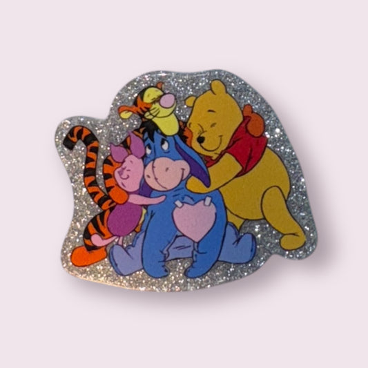 Honey Bear And Friends Acrylic Flatback