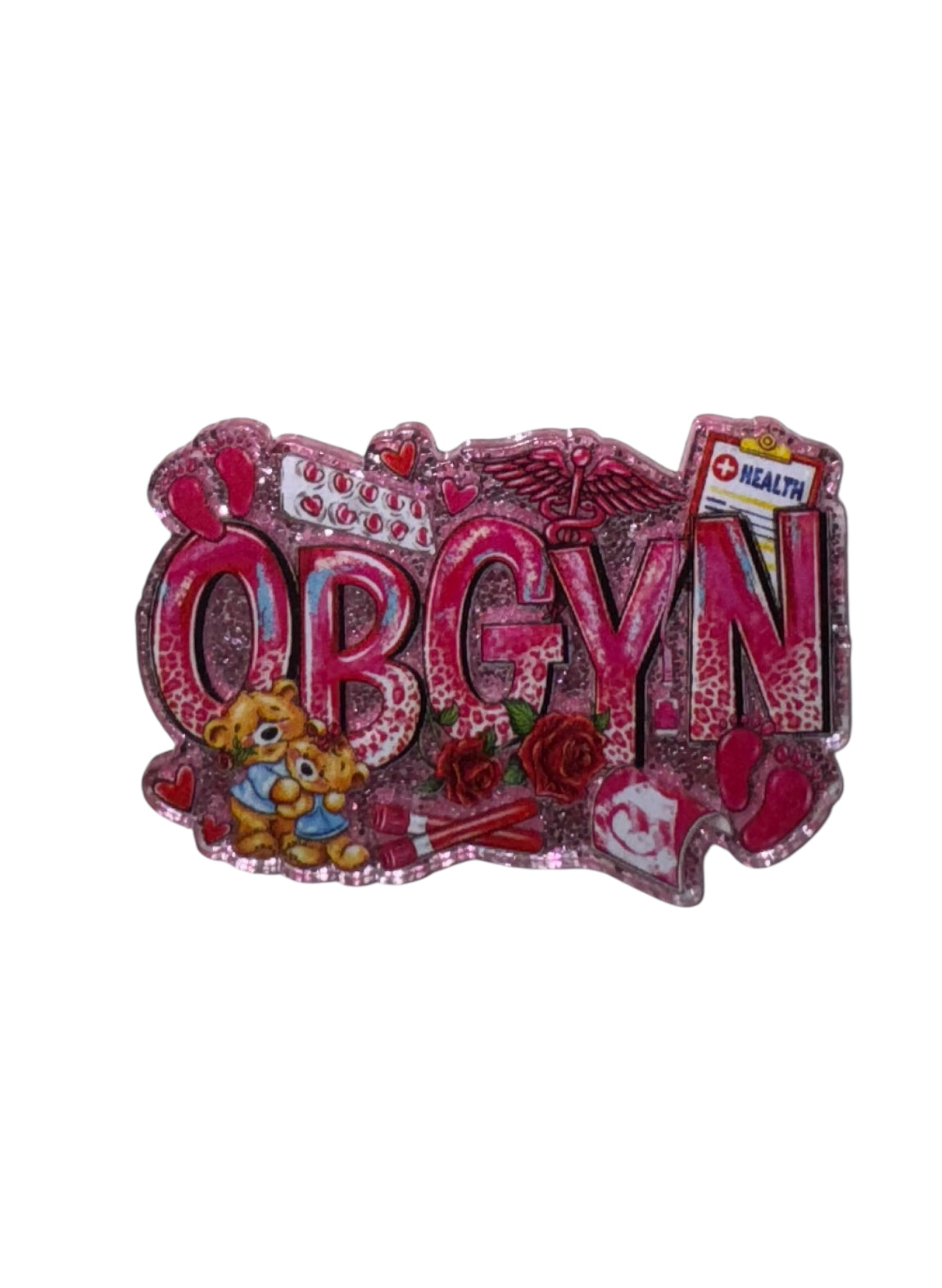 OBGYN Acrylic Flatback