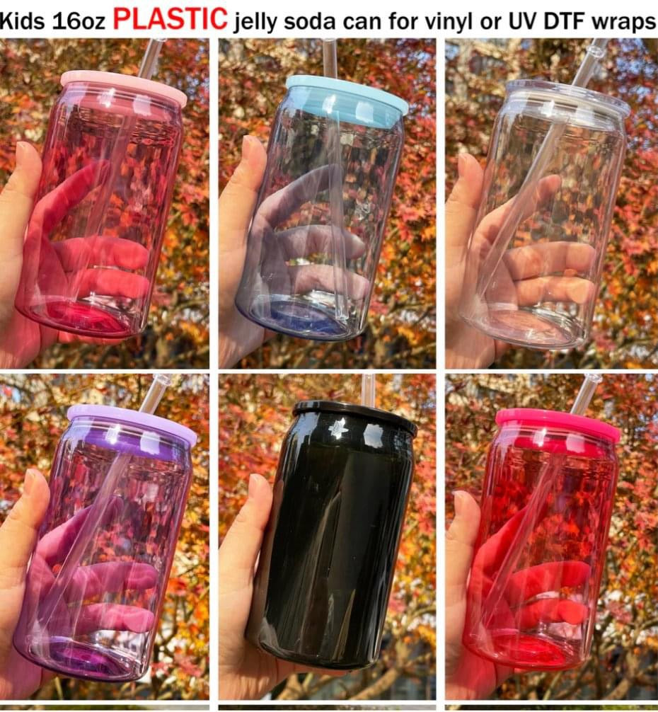 Jelly Color Acrylic Cups