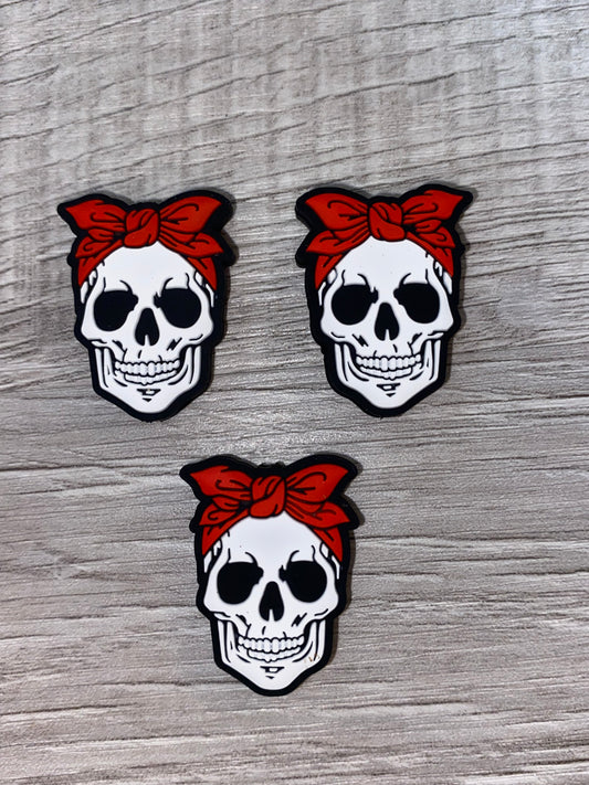 Skull Red Bandana