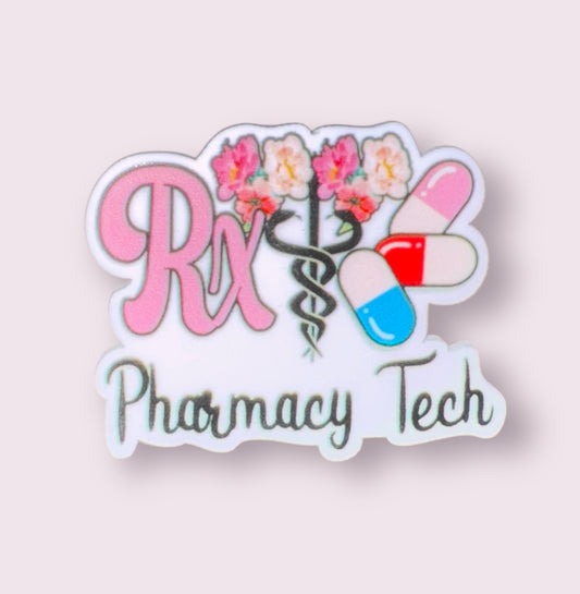Pharmacy Tech Acrylic Flatback