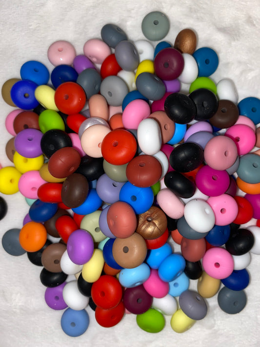 Mixed Abacus Spacer Beads