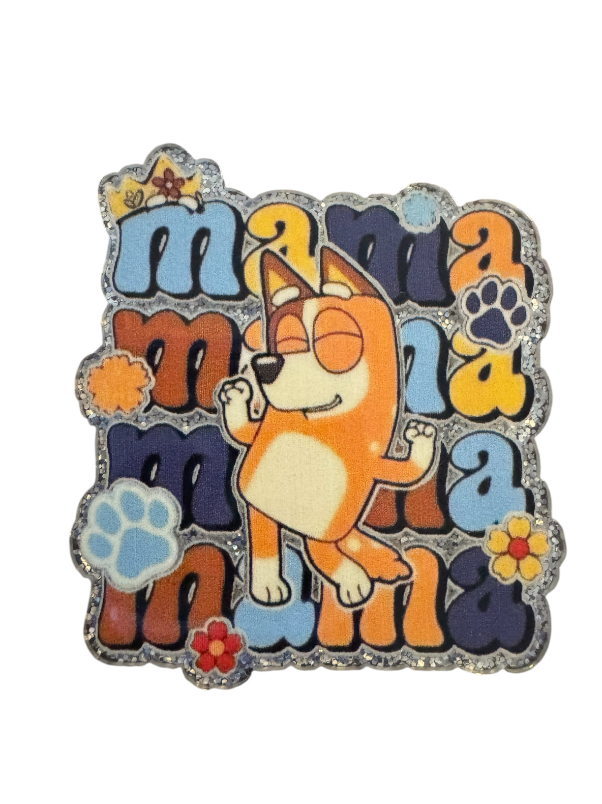 Mama Bingo Character Acrylic Flatback