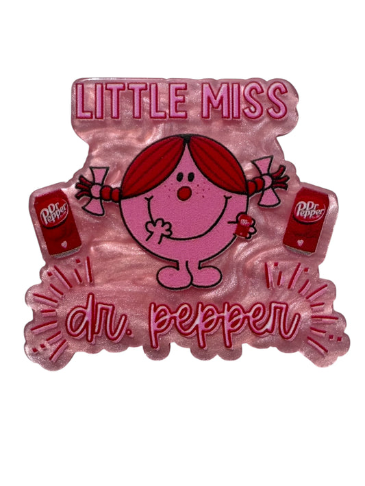 Little Miss Dr. P Acrylic Flatback