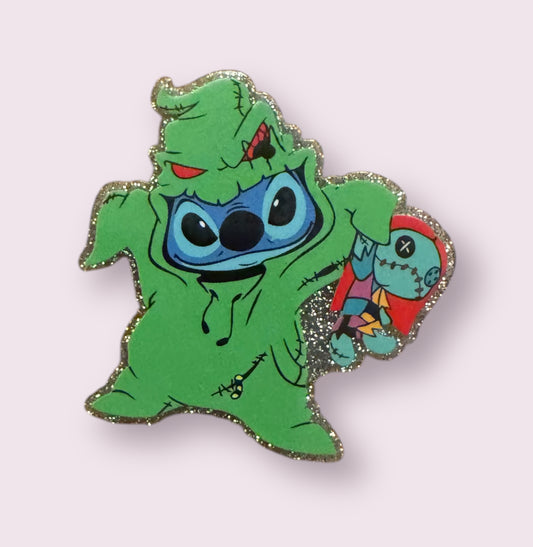 Blue Alien Oog Acrylic Flatback