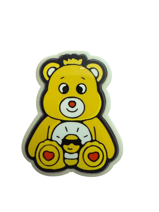 Sunny Bear Acrylic Flatback