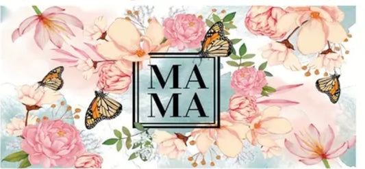 Mama Floral UV DTF Wrap
