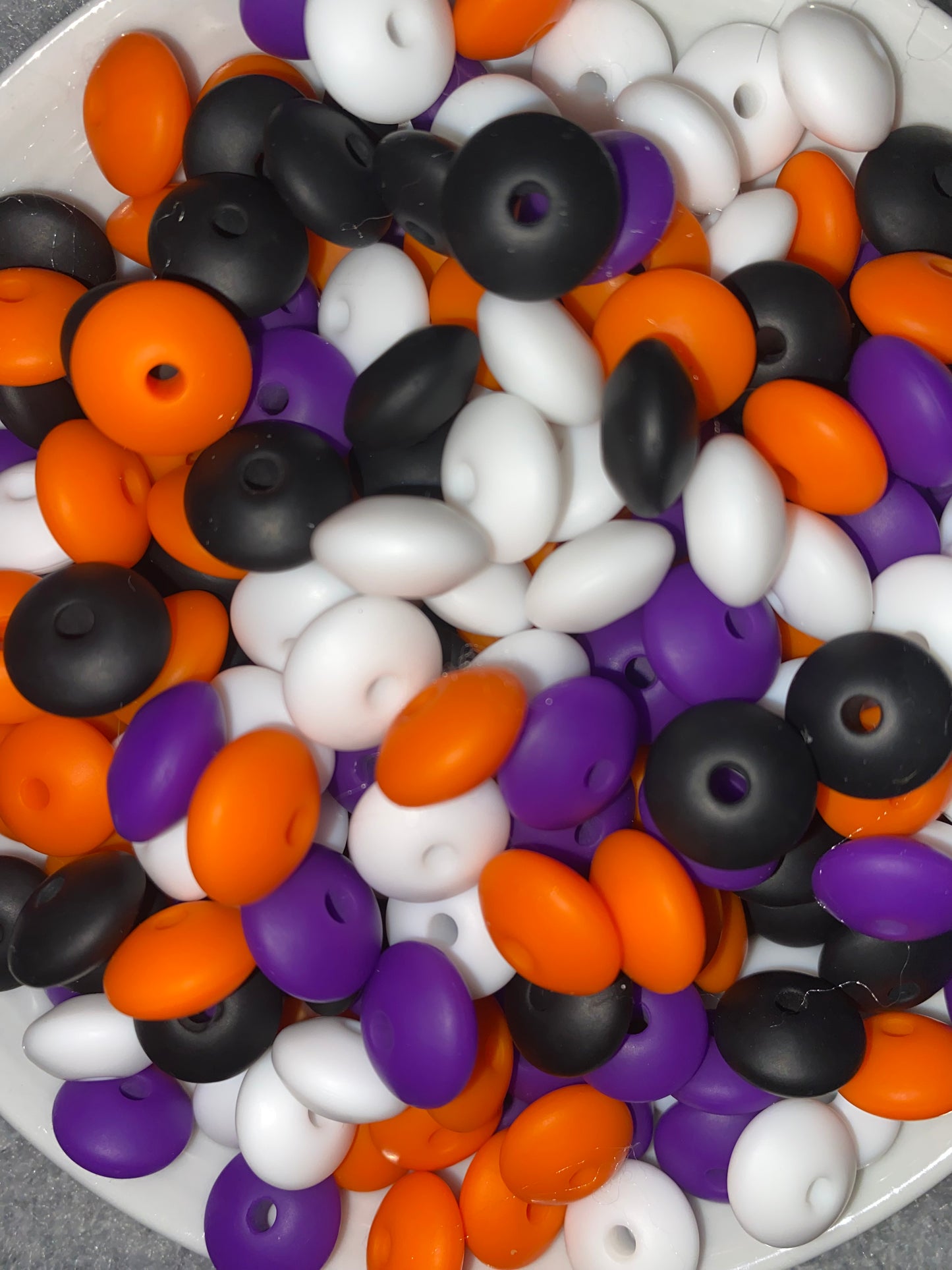 Halloween Lentil Spacers