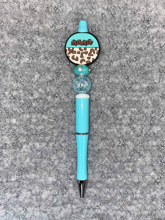 Mama Teal Infinity Pencil