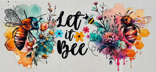 Let It Bee UV DTF Wrap