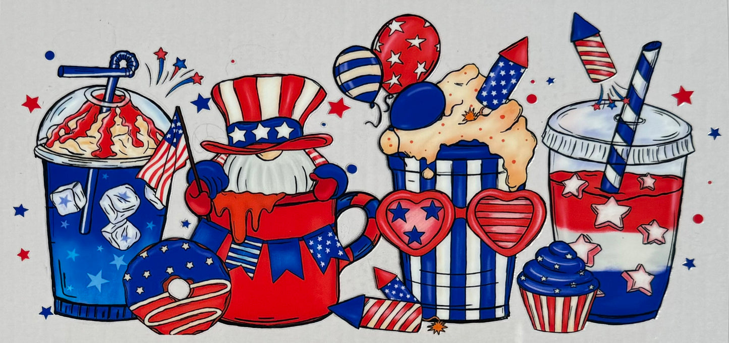 American Gnome UV DTF Wrap