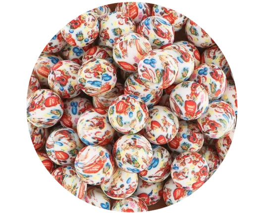 Christmas Silicone Beads