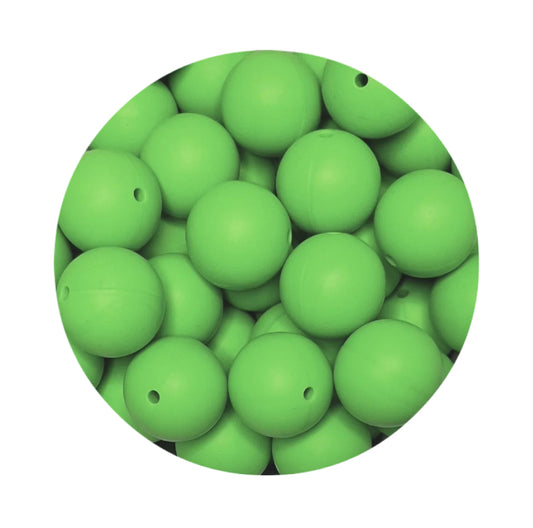 Green Silicone Beads