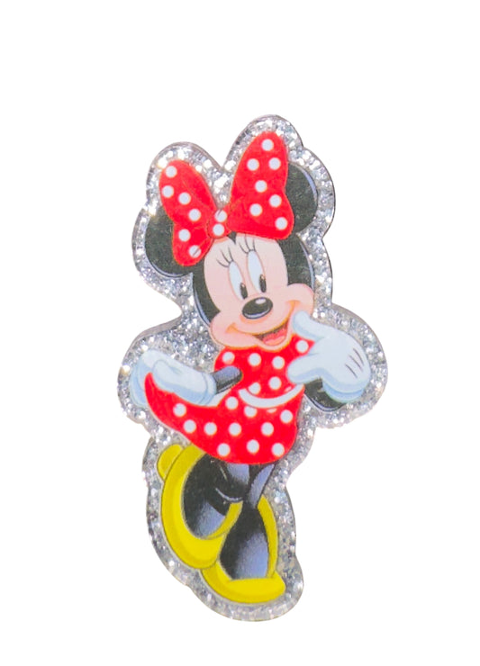 Mrs. Mouse Polka Dot Acrylic Flatback