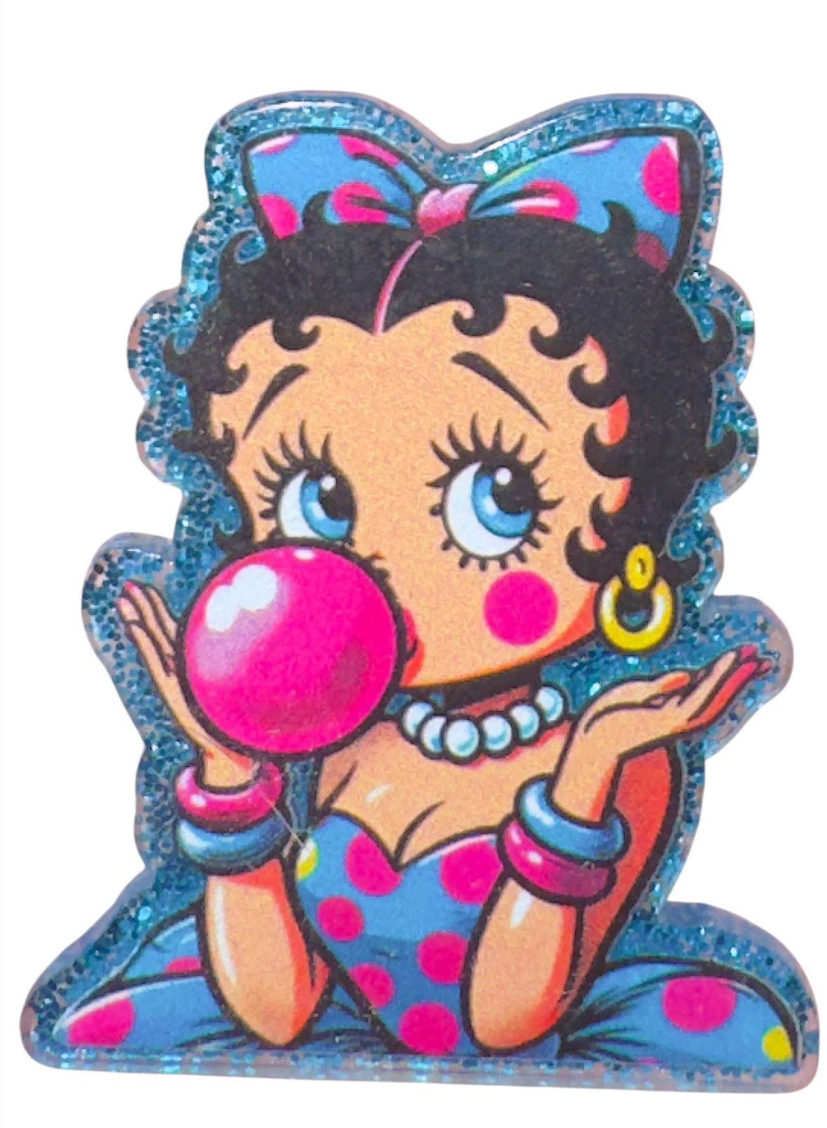 BB Bubblegum Acrylic Flatback