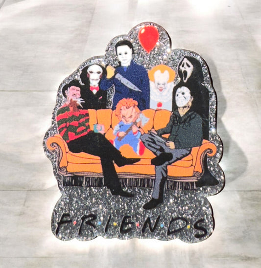 Horror Friends Acrylic Flatbacks