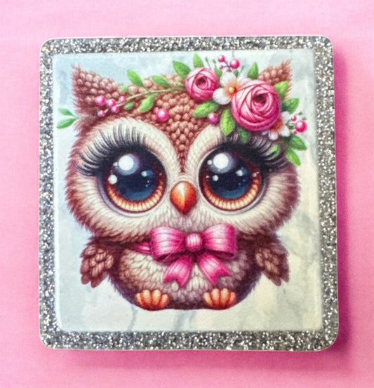 Owl Acrylic Flatbacks
