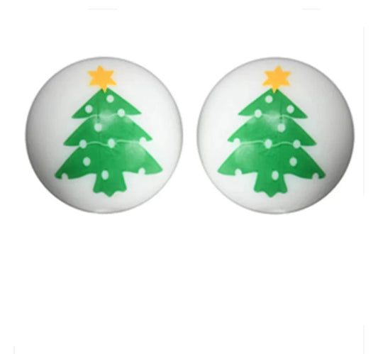 Christmas Tree Silicone Beads