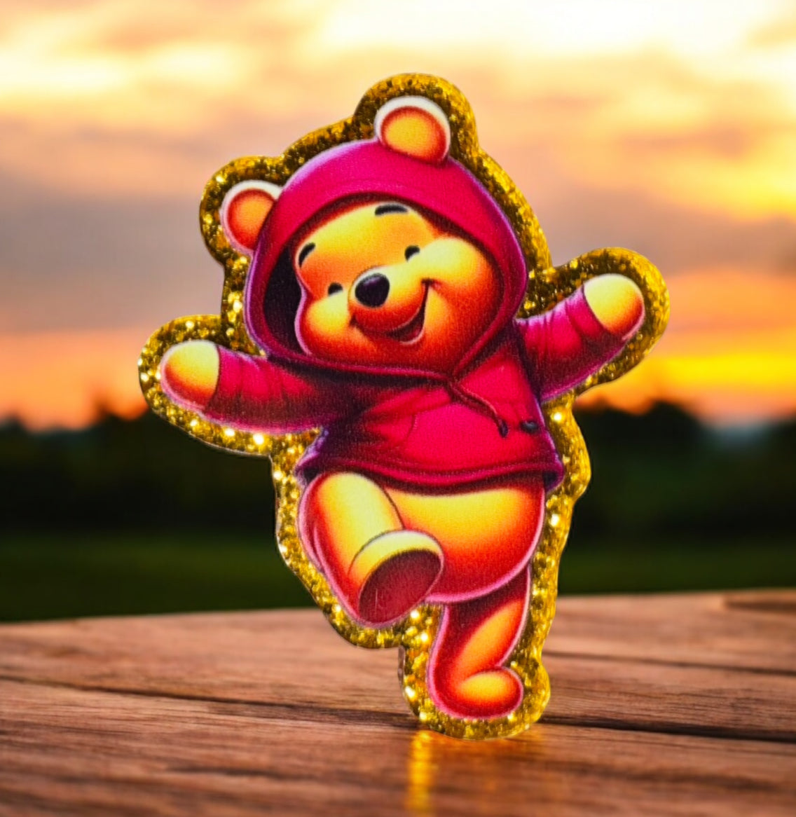 Honey Bear Acrylic Flatback