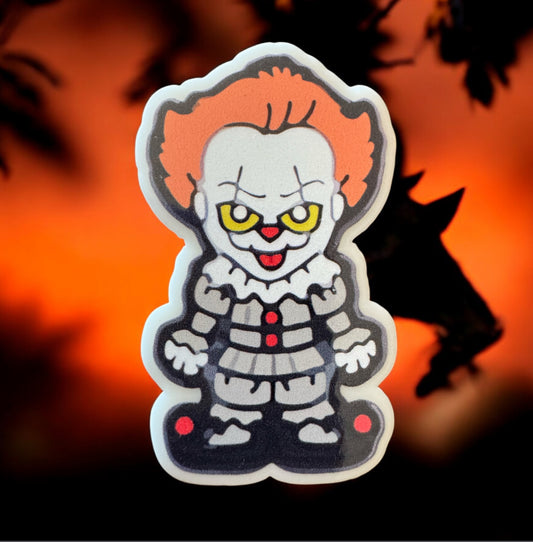 Penny Clown Acrylic Flatback