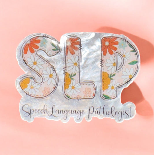 Speech Language Pathologist Acrylic Flatback
