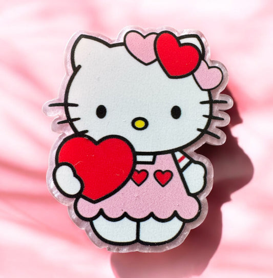 HK Hearts Acrylic Flatback