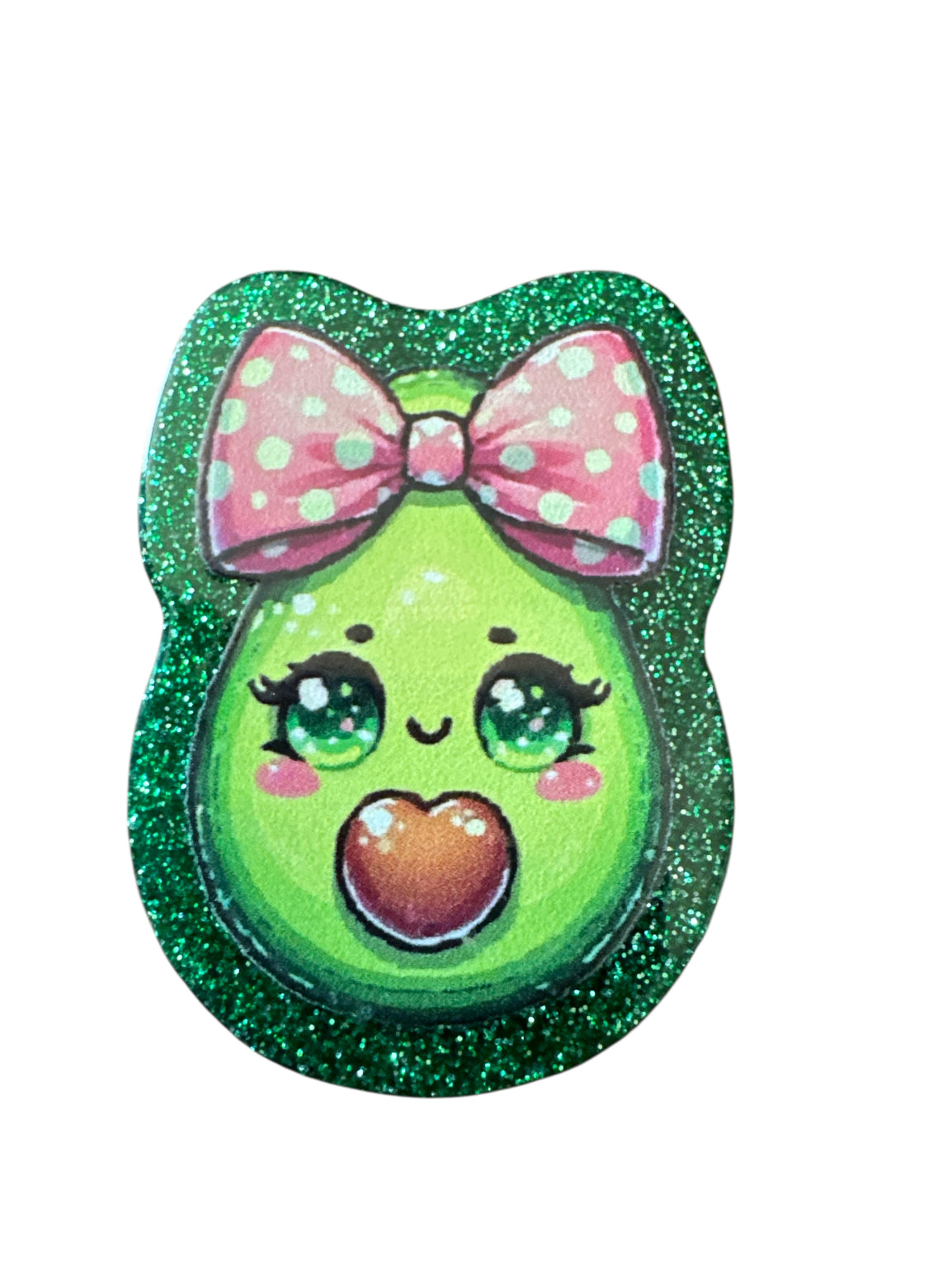 Avacado Acrylic Flatback