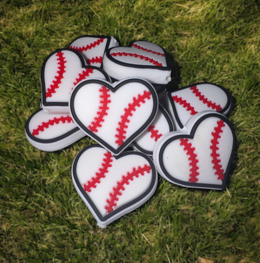 Baseball Heart Focal