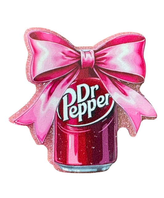 Dr.P Bottle With Bow Acrylic Flatback